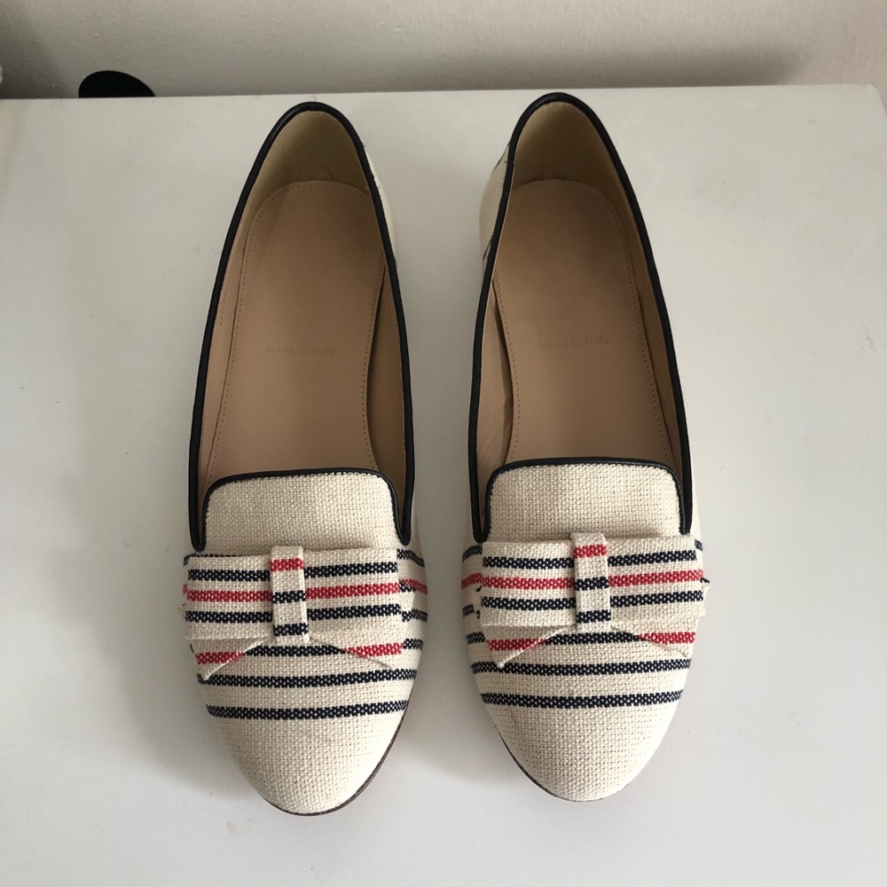 J. Crew canvas loafer